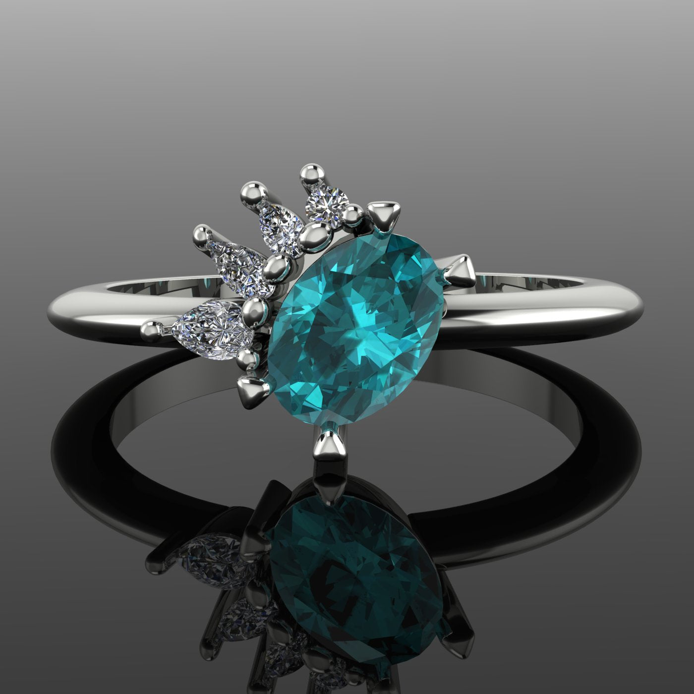 Cluster Engagement Rings