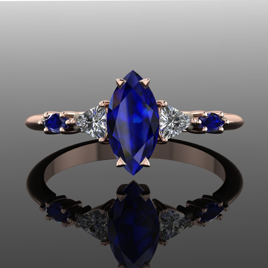 Sapphire Engagement Rings