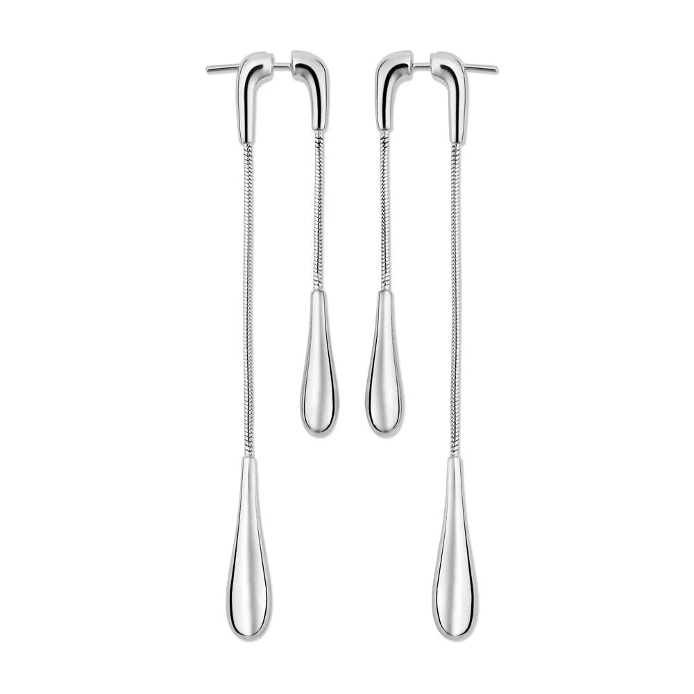 Double drop Silver Stunner Earrings
