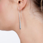 Long Solid Drip Earrings