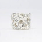 Silver Origin Honeycomb Ring - 14mm