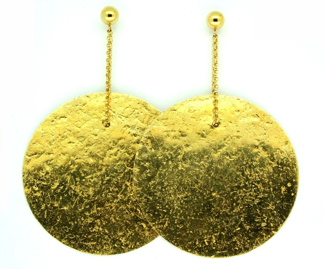 Gold Glitterball Earrings