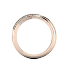 Eternal Infinity Diamond Rose Gold Eternity Ring