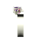 Crystallised Violet & Pink Sapphire With Rubies Encrusted White Gold Or Platinum Ring