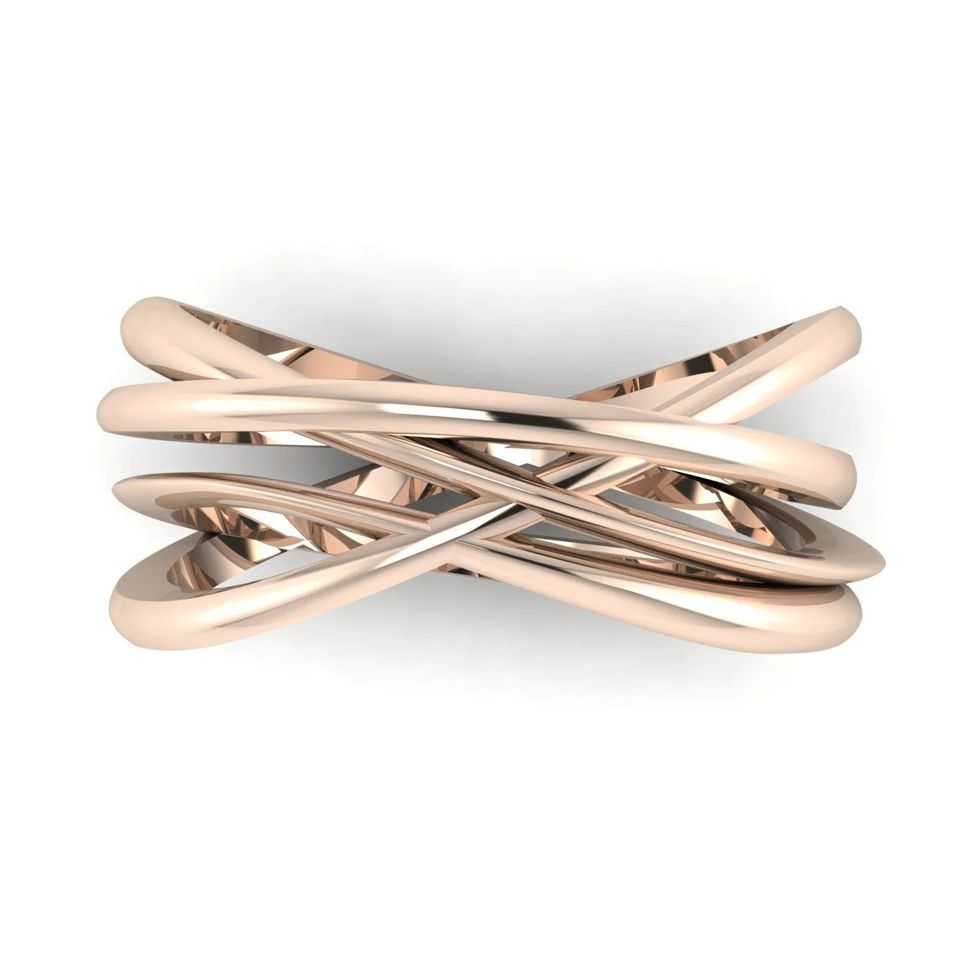 Eternal Infinity Rose Gold Ring