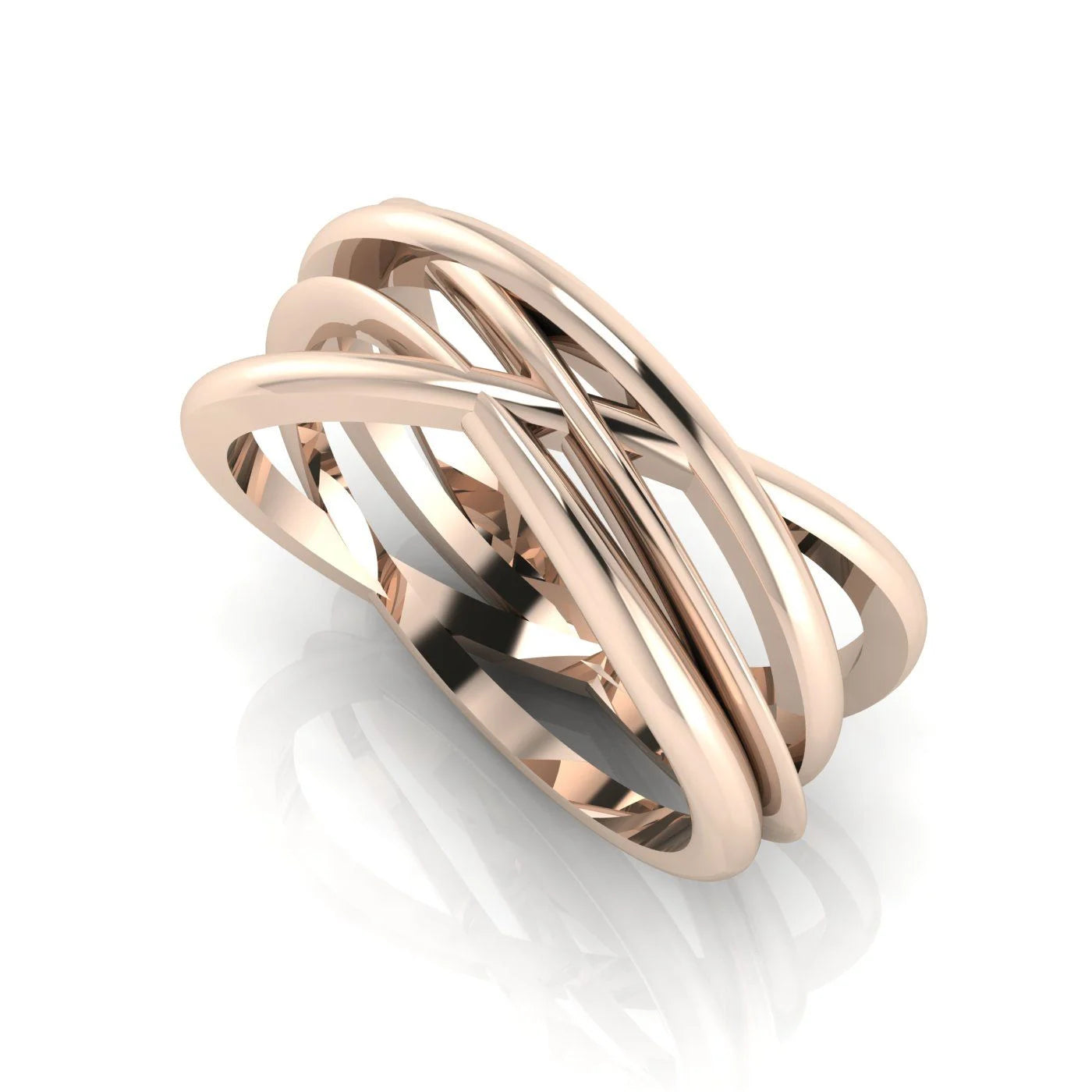 Eternal Infinity Rose Gold Ring