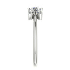 Flutterby: Diamond Butterfly Cluster Ring in Platinum & White Gold