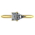 Elektra Toi Et Moi Geometric Diamond & Yellow Gold Ring