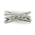 Eternal Infinity Diamond White Gold Or Platinum Eternity Ring
