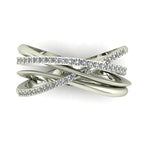 Eternal Infinity Diamond White Gold Or Platinum Eternity Ring