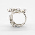 Offset Small Silver Origins Ring - One-Of-A-Kind