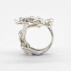 Offset Small Silver Origins Ring - One-Of-A-Kind