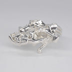 Offset Small Silver Origins Ring - One-Of-A-Kind