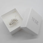 Offset Small Silver Origins Ring - One-Of-A-Kind