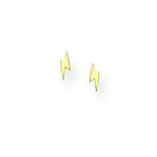 Gold Lightening Earrings