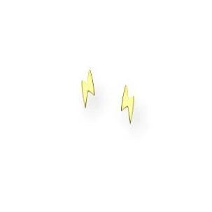 Gold Lightening Earrings