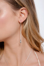 Silver Drop Earrings