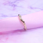 Origin Organic Hand Carved Liquid Gold - 18 Carat Ring - One-Of-A-Kind
