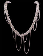 Chain Reaction - Multi Chain - Chunky Handmade Silver Necklace