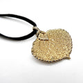 Gold Leaf Pendant - One-Of-A-Kind