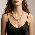 Chain Reaction - Multi Chain - Chunky Handmade Silver Necklace