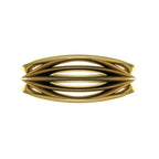Infinity Armour Ring in 18ct Yellow Gold