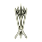Infinity Armour Ring in White Gold or Platinum
