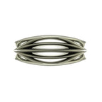Infinity Armour Ring in White Gold or Platinum
