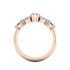Maisie Marquise Diamond Five Stone Ring in 18ct Rose Gold