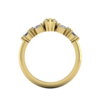 Maisie Lab-Grown Marquise Diamond Five Stone Ring in 18ct Yellow Gold