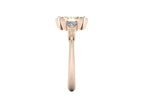 Maisie Marquise Champagne Diamond Ring in 18ct Rose Gold