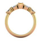 Maisie Marquise Yellow Sapphire & Diamond Ring in 18ct Yellow Gold