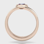 Infinity Marquise Ruby Ring in 18ct Rose Gold