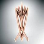 Infinity Armour Ring in 18ct Rose Gold