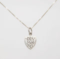 Silver Diamond Pendant