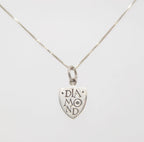Silver Diamond Pendant