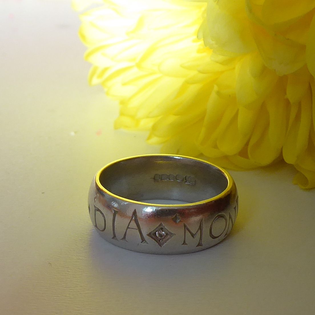 Silver & Diamond Ring