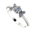 Flutterby: Lab-Grown Diamond Butterfly Ring in Platinum & White Gold