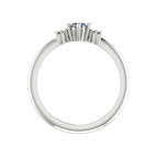 Flutterby: Lab-Grown Diamond Butterfly Ring in Platinum & White Gold