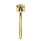 Flutterby: Lab-Grown Diamond Butterfly Ring in Yellow Gold